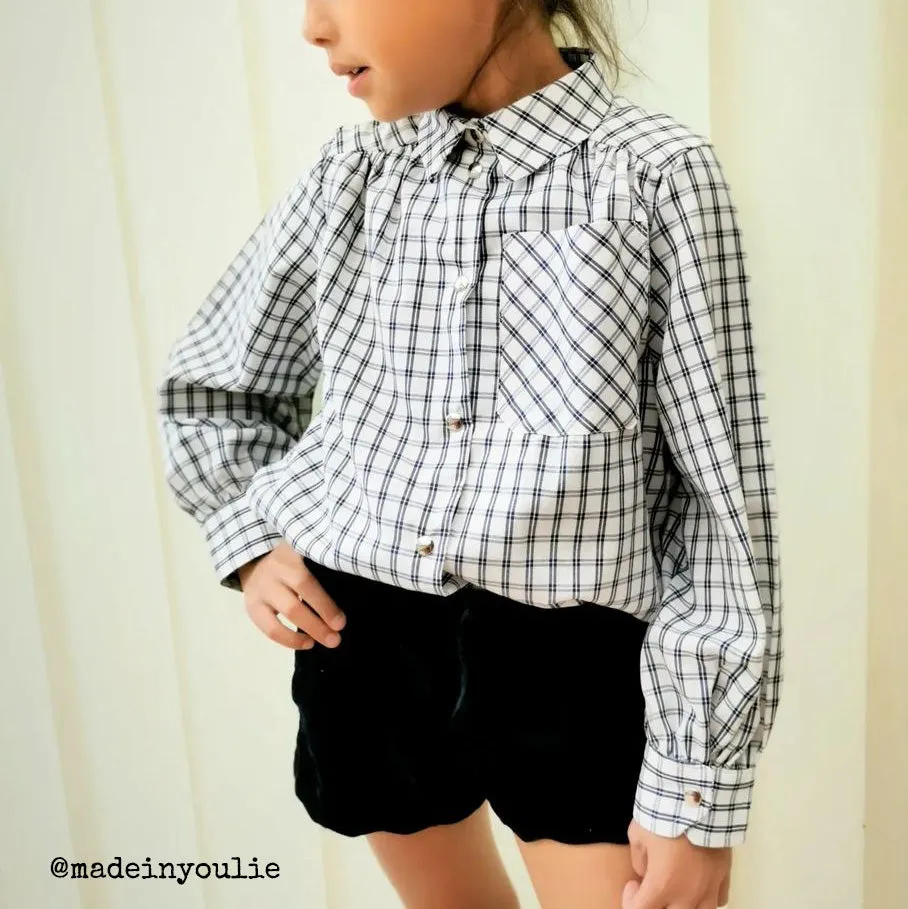 ALEX Blouse or Dress - Girl 3/12Y - Paper Sewing Pattern