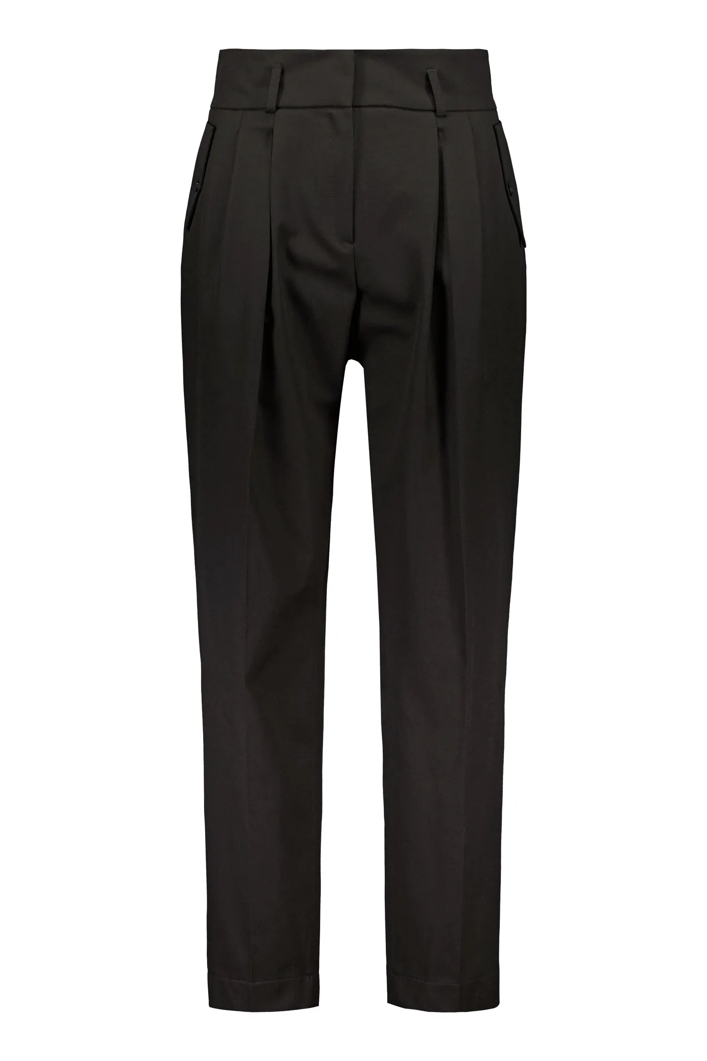 Bali Relaxed Cotton Trousers Blackest