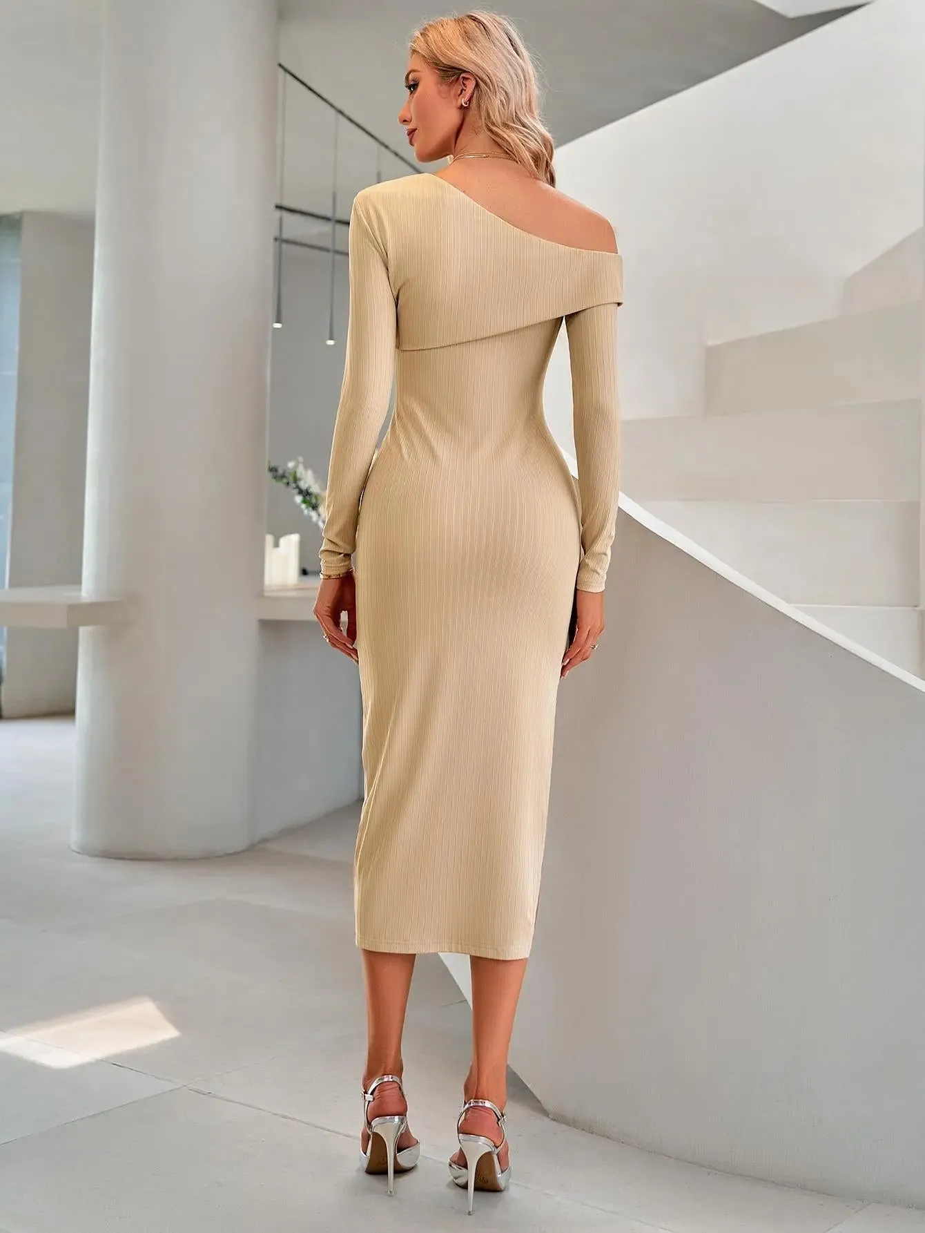 Black One Shoulder Dress