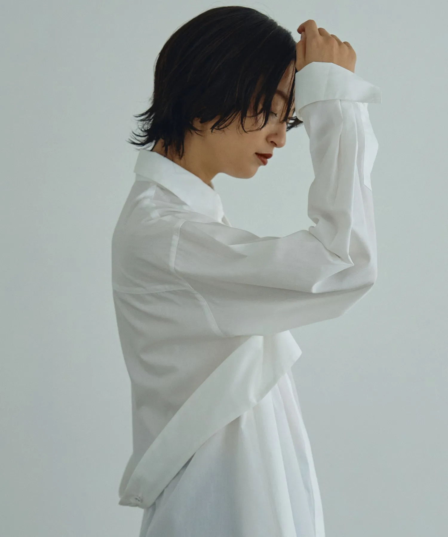 Bustier Layered Shirt