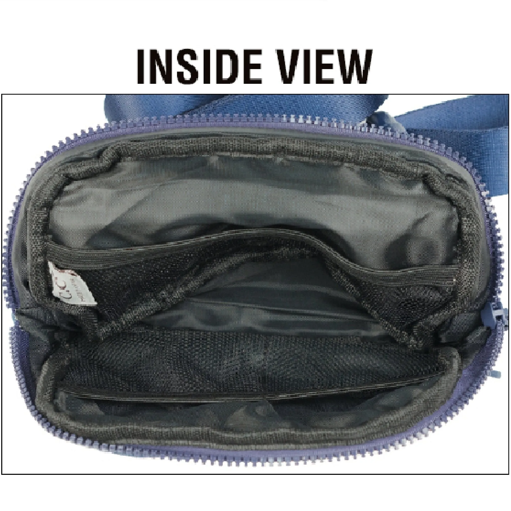 CC Denim Diamond Quilted Fanny Pack by Truly Contagious