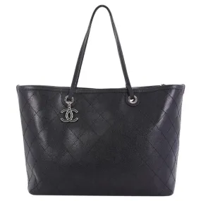 CHANEL CAVIAR QUILTED LAMBSKIN FEVER XL TOTE BAG