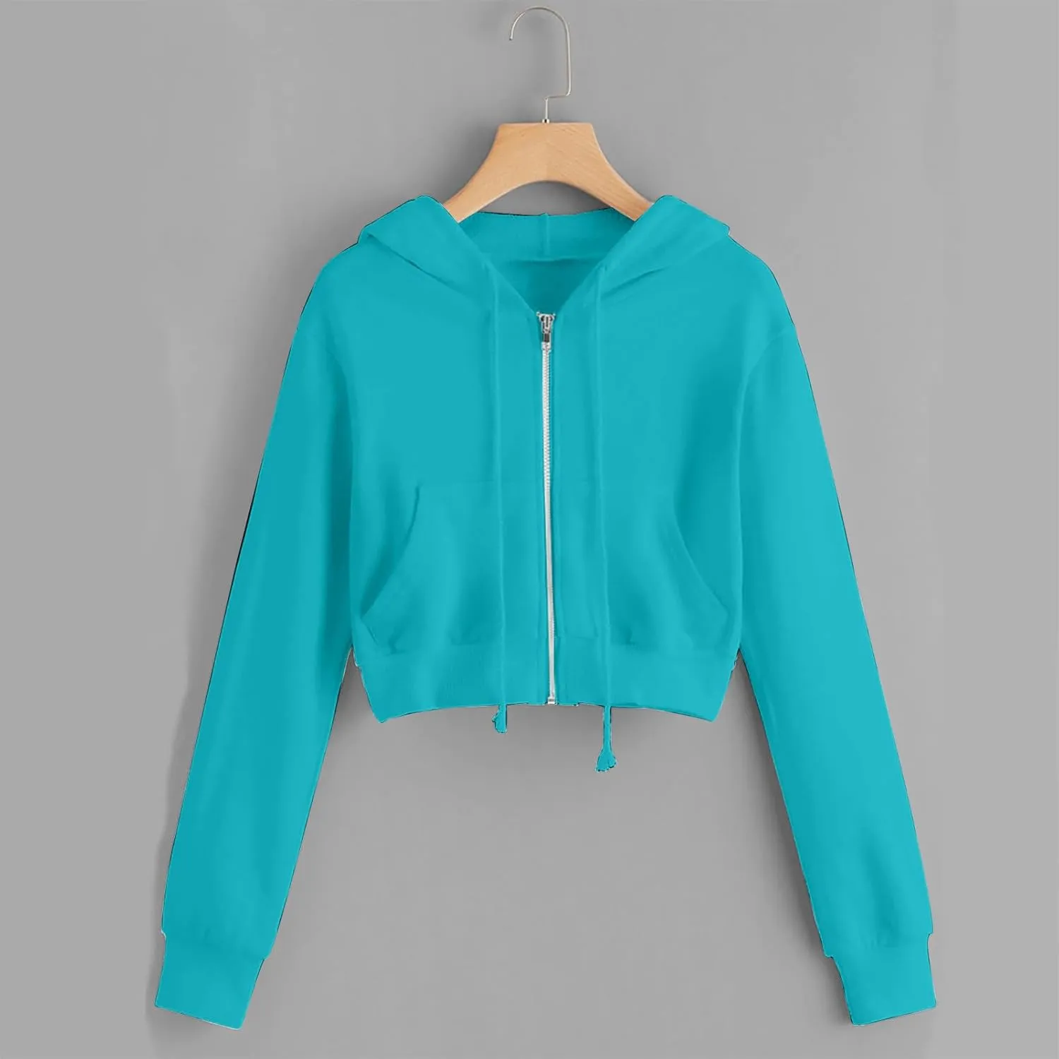 Crop Top Hoodie for Women Lightweight Cropped Hoodies Womens Fashion 2024 Fall Sweatshirts Cute Crop Tops