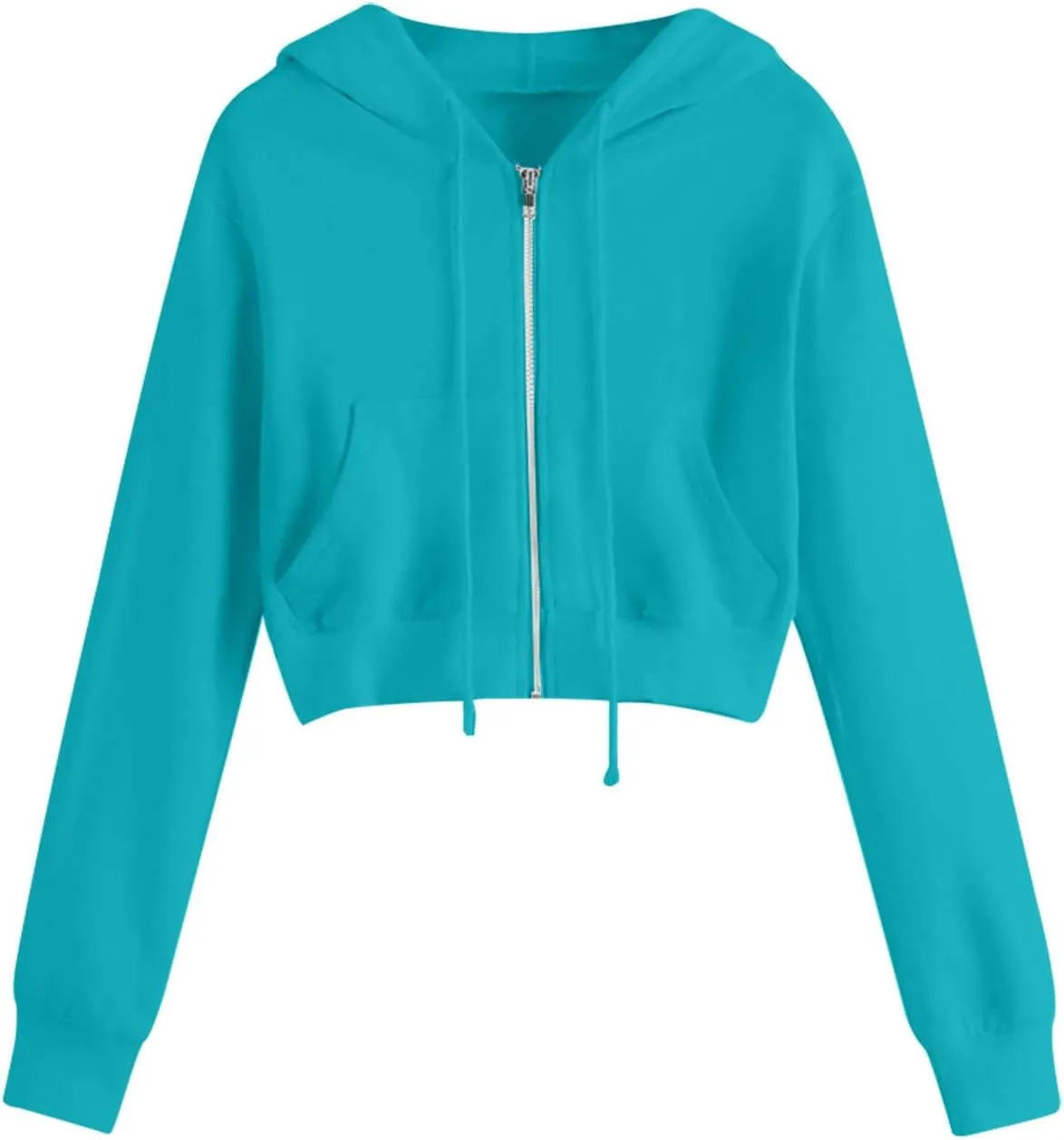 Crop Top Hoodie for Women Lightweight Cropped Hoodies Womens Fashion 2024 Fall Sweatshirts Cute Crop Tops