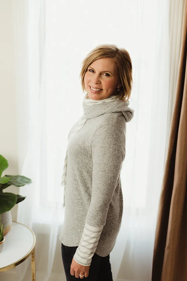 Layered Mock Neck