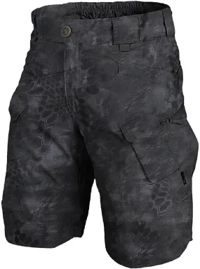 Men's Stretch Cargo Casual Elastic Waist Drawstring Lightweight Shorts Relaxed Summer Short with Multi Pockets