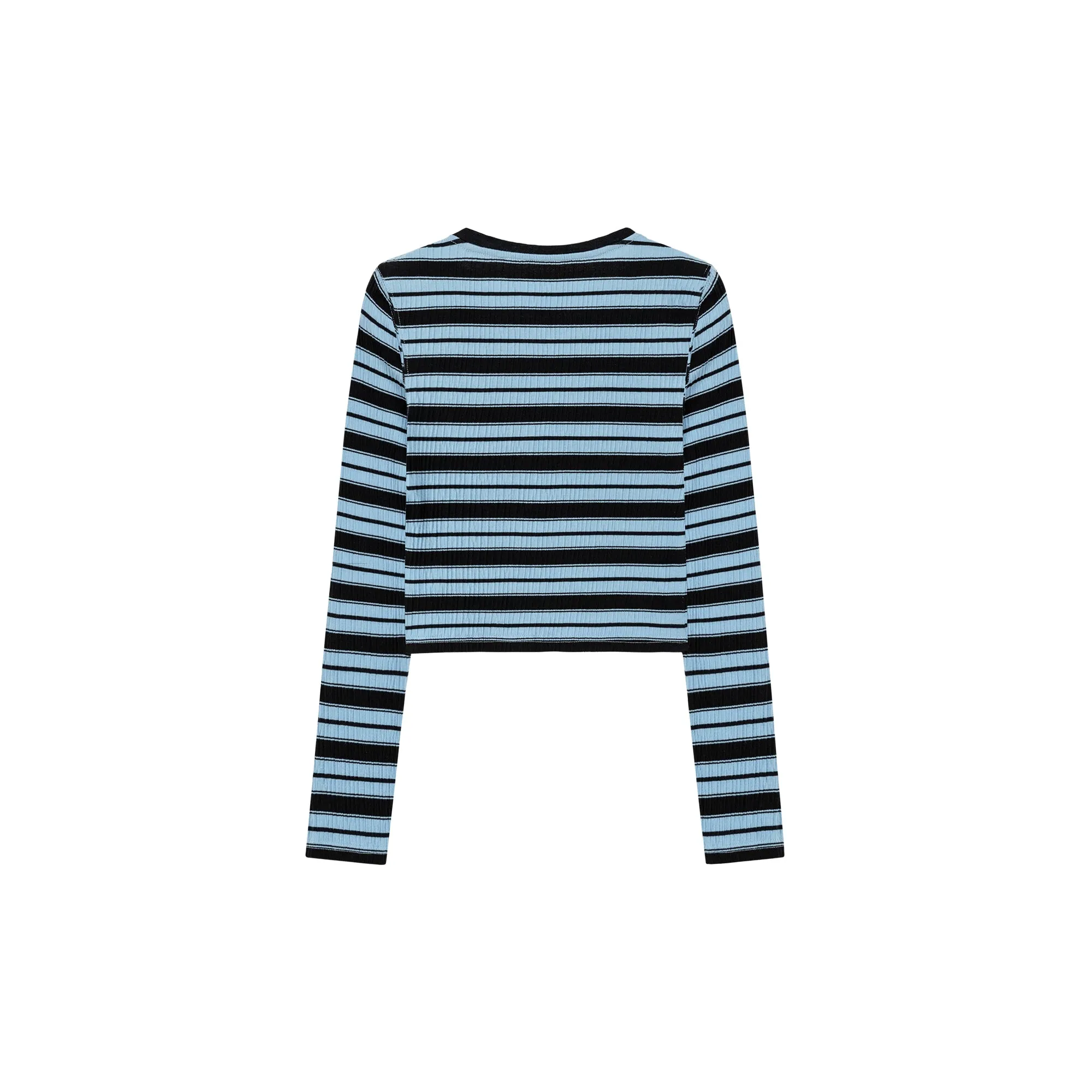 Slit Cropped T-Shirt