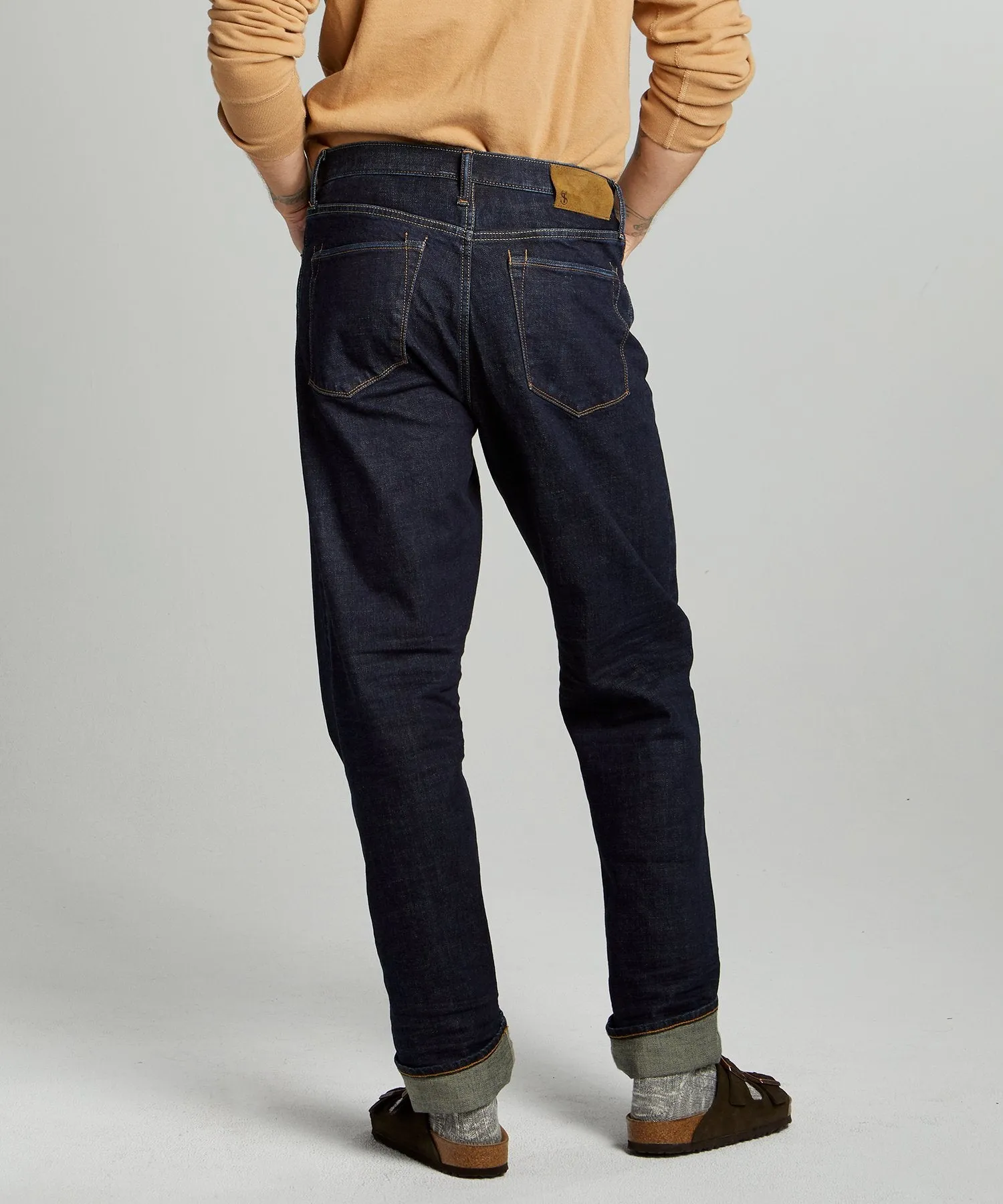 The Relaxed Jean in Indigo Rinse
