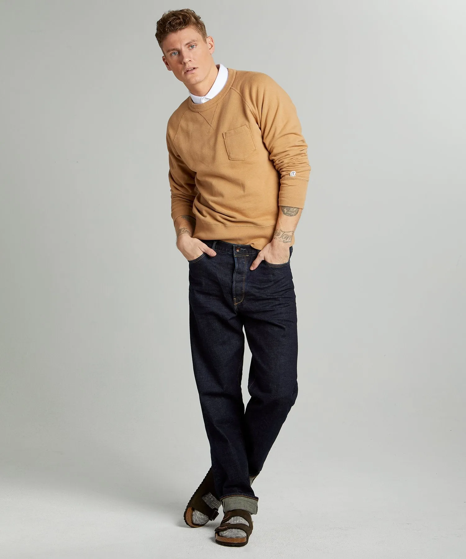 The Relaxed Jean in Indigo Rinse