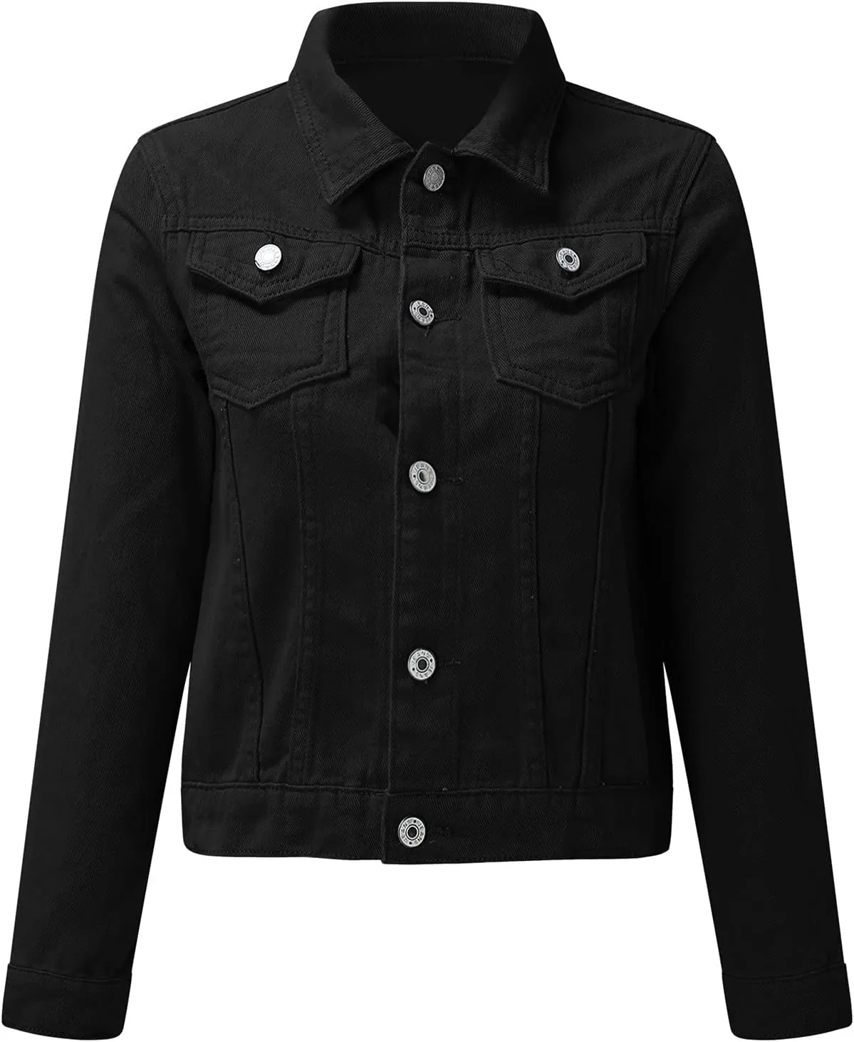 Womens Military Safari Cropped Jackets Button Down Lightweight Crop Bomber Jacket Y2K Trendy Crop Jackets with Pockets